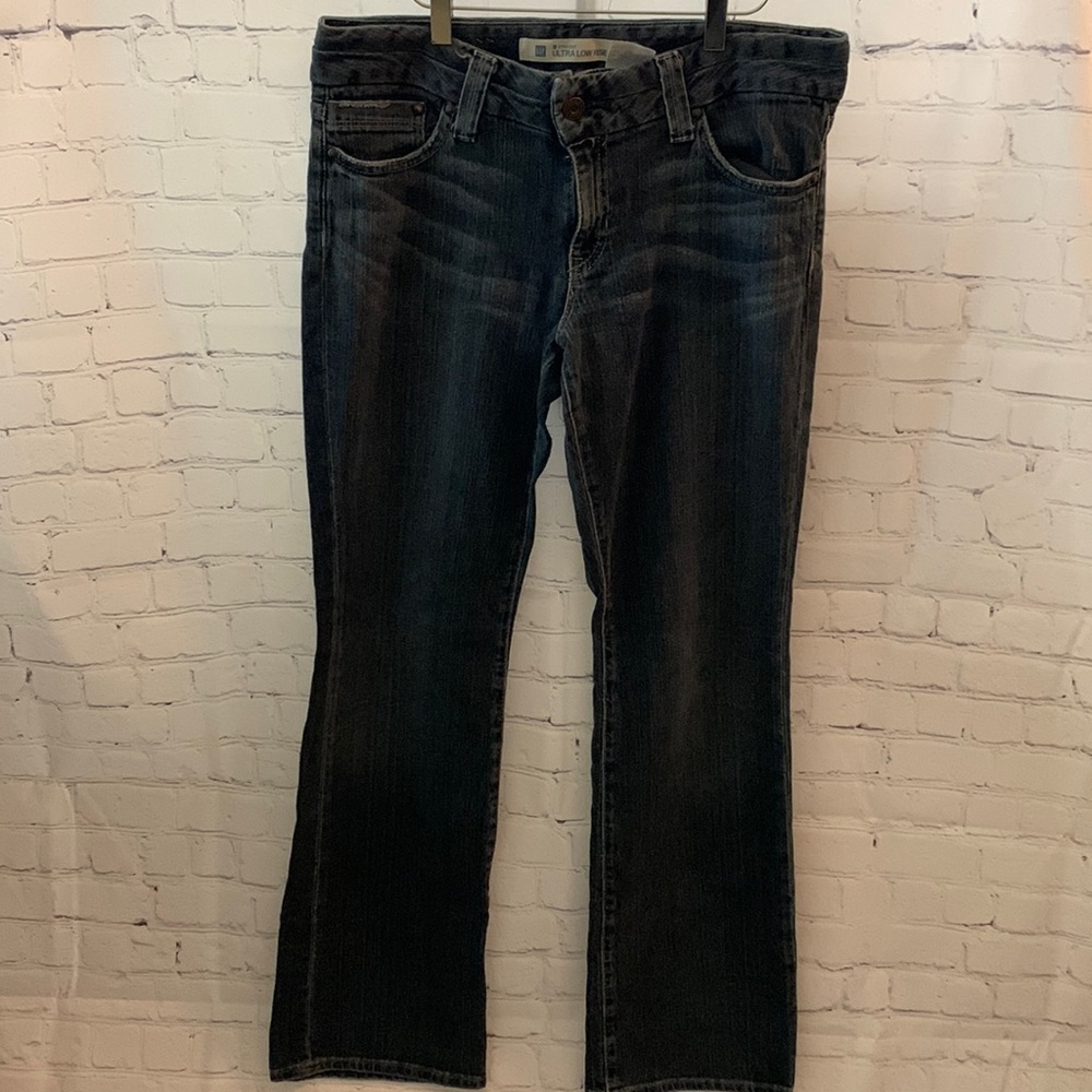 Gap Ultra Low Rise Straight Jeans